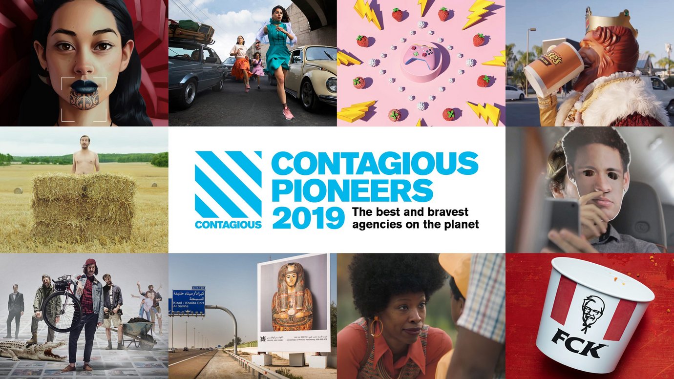 Contagious Pioneers 2019: Nejlepší a nejodvážnější agentury na planetě