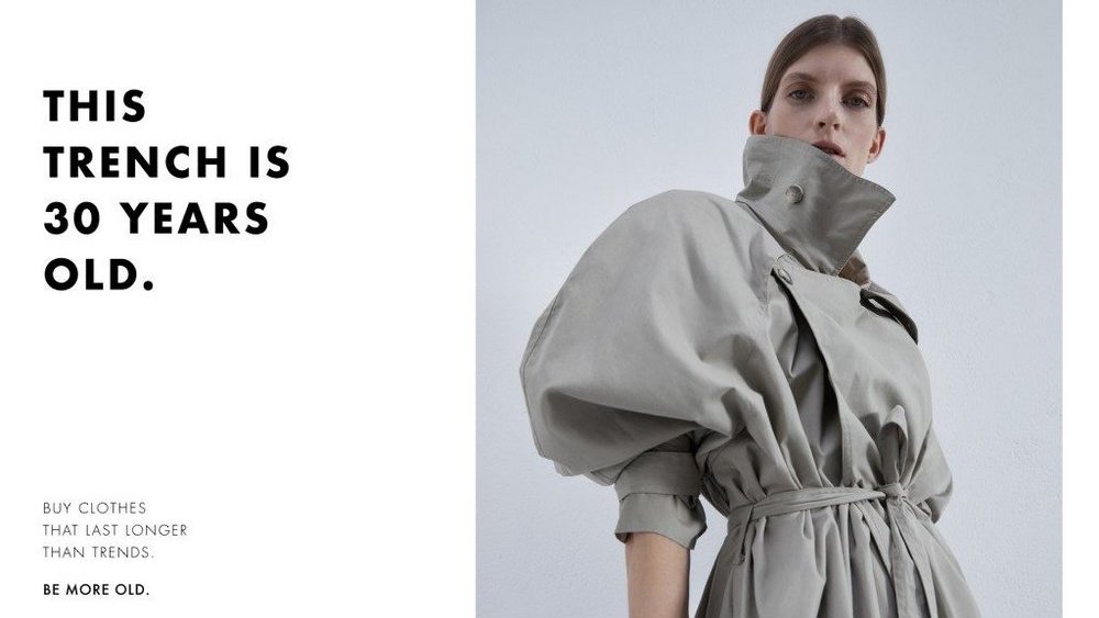 Sběr starého oblečení na propagaci udržitelné módy