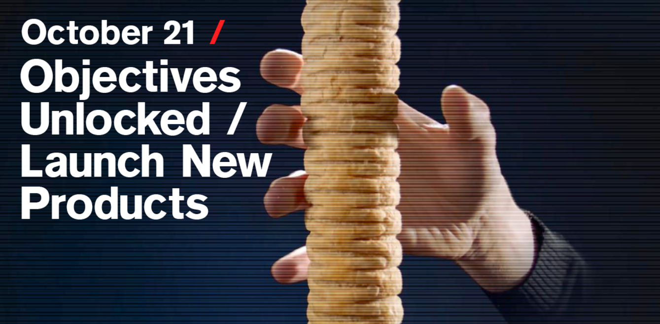 Objectives Unlocked / Launch nových produktů: Livestream