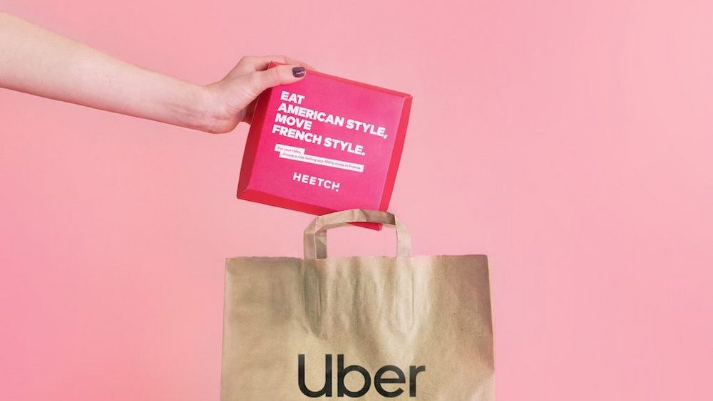 Taxi aplikace Heetch nechala Uber, aby jí rozvážel reklamu