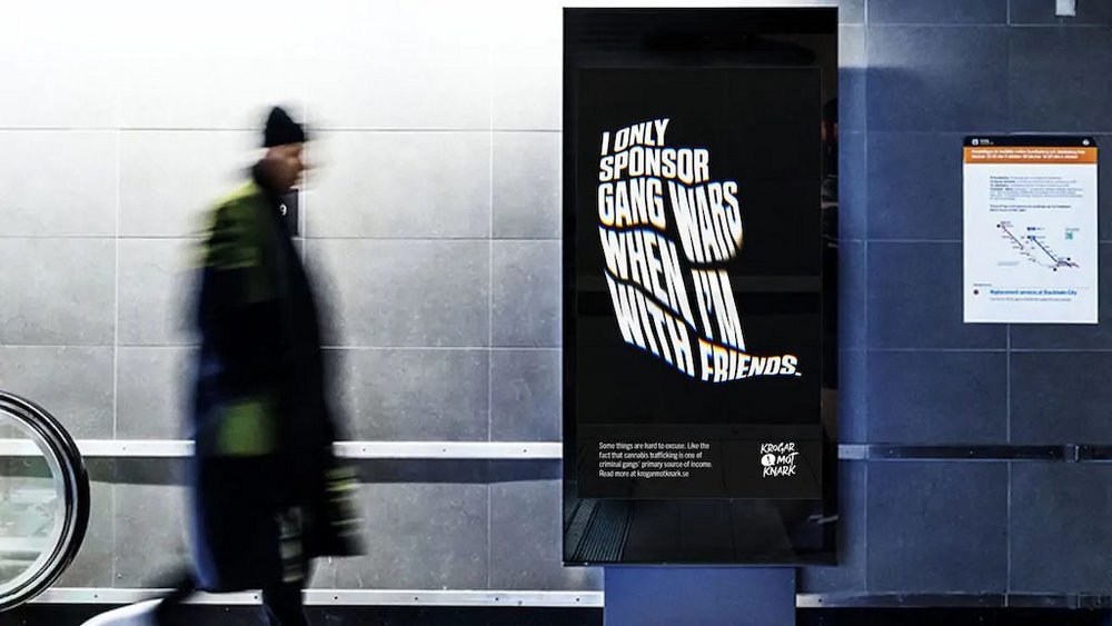 Švédské protidrogové reklamy vyvolávají obavy z (ne)etického užívání